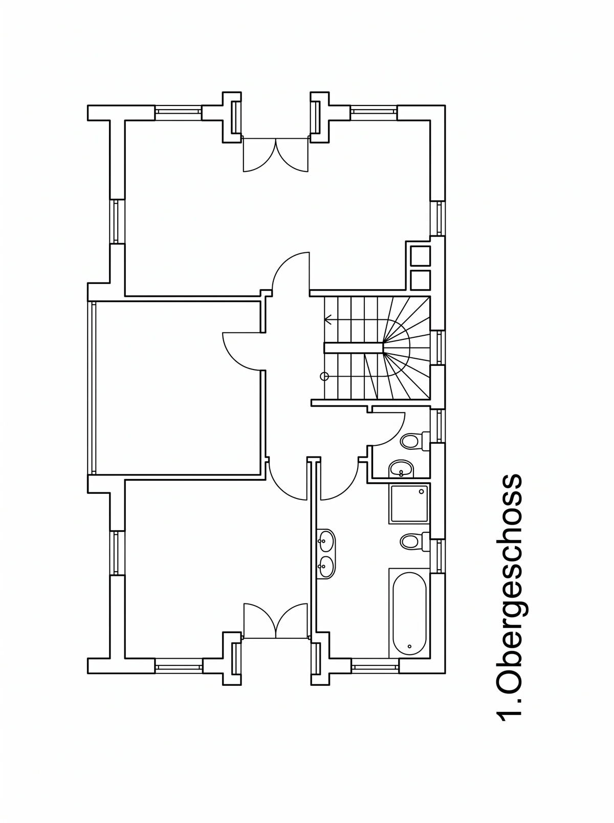Grundriss Obergeschoss