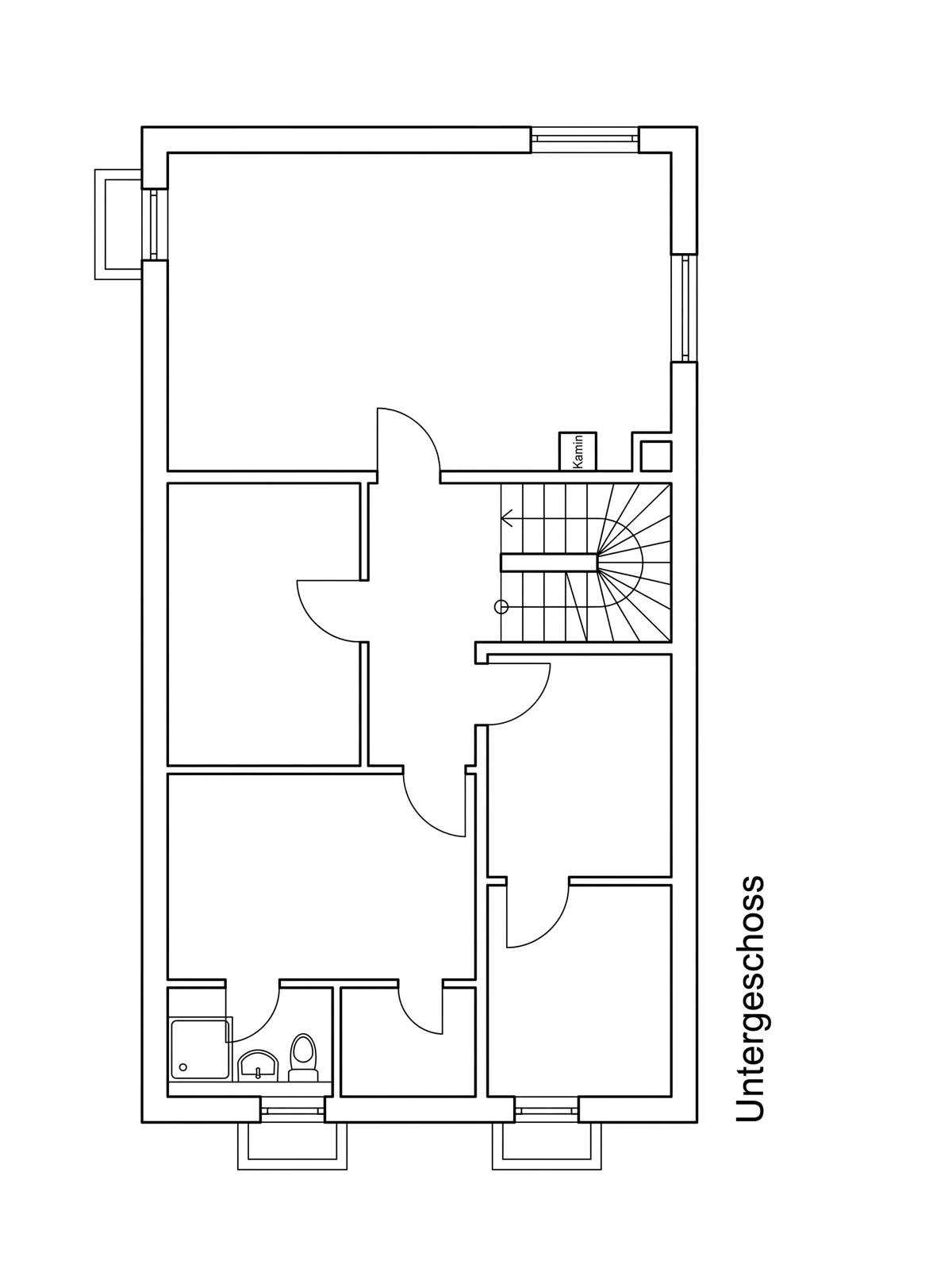Grundriss Untergeschoss